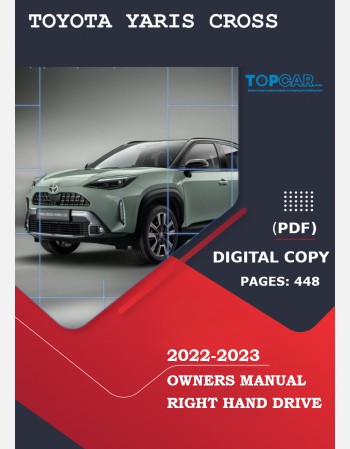 toyota yaris cross hybrid 2024 owners manual